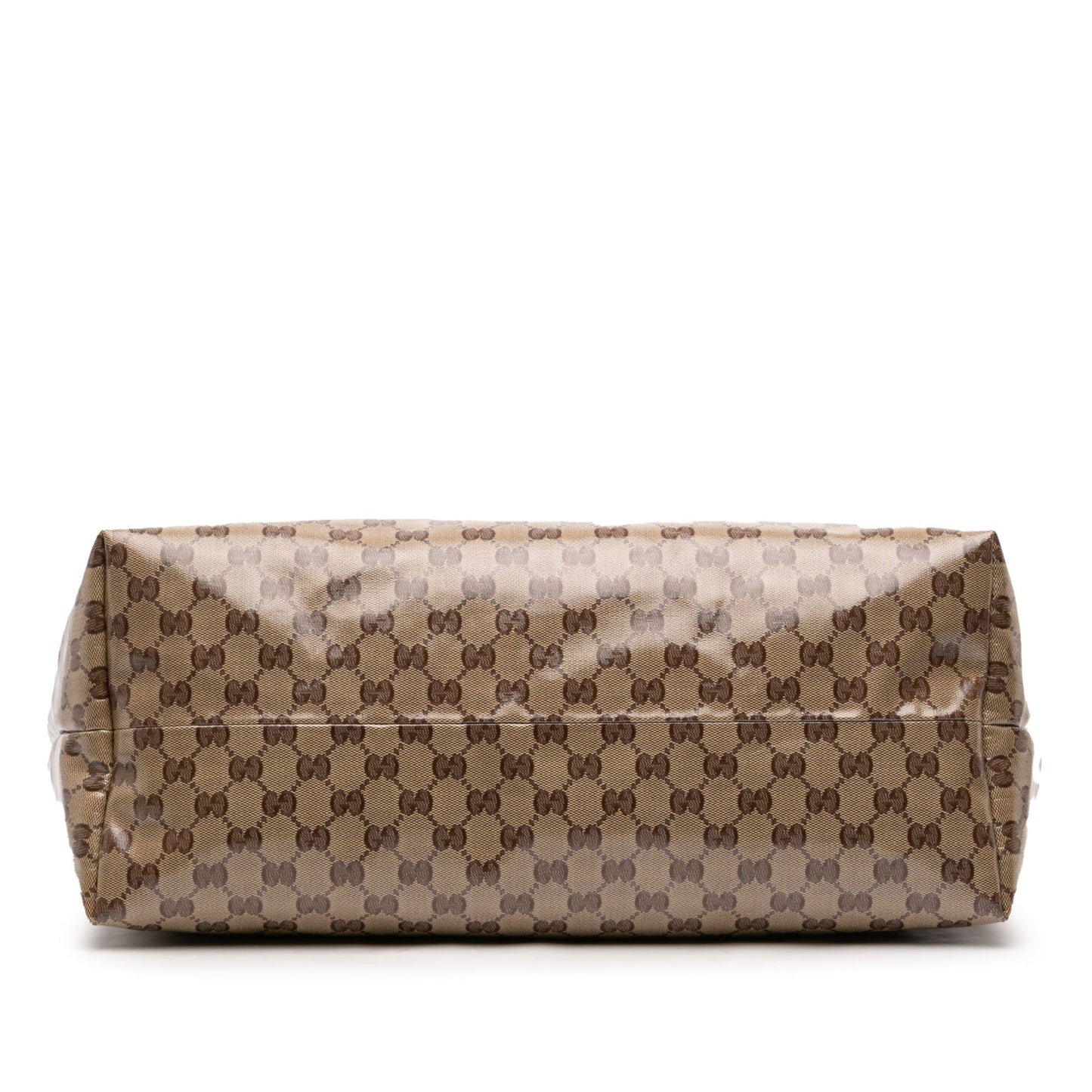 Gucci Peggy Tote GG Crystal Canvas Marrone – Bamboo Tassel – Serie 354666 493492 - Etoilux