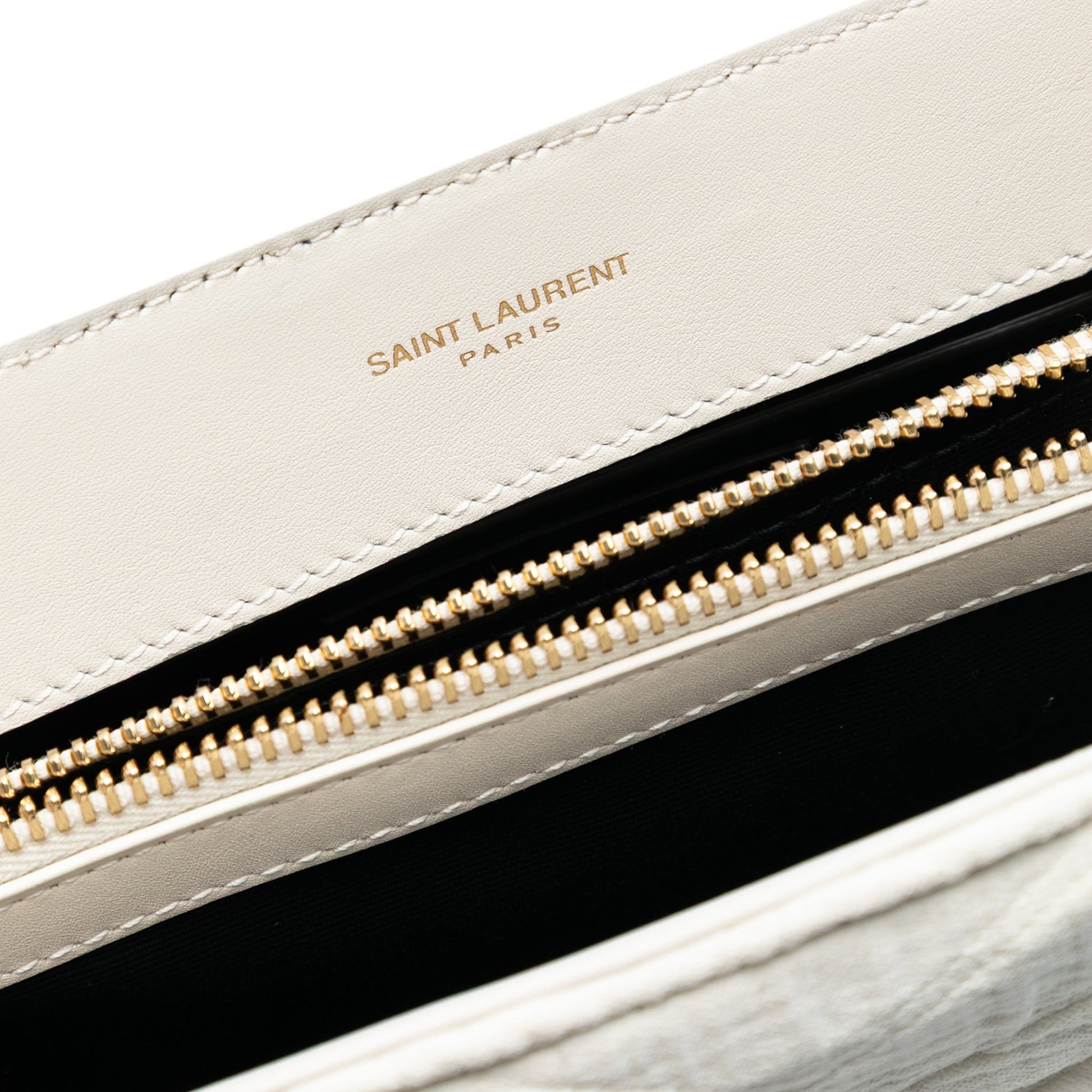 Saint Laurent Loulou Puffer Small in Jersey Bianco – 2023 - Etoilux