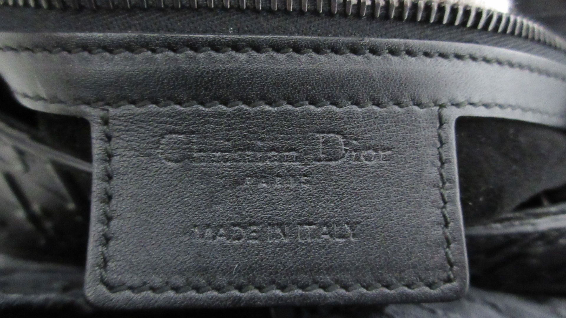 Dior Saddle Bag in pelle Oblique nera – Size Medium - Etoilux