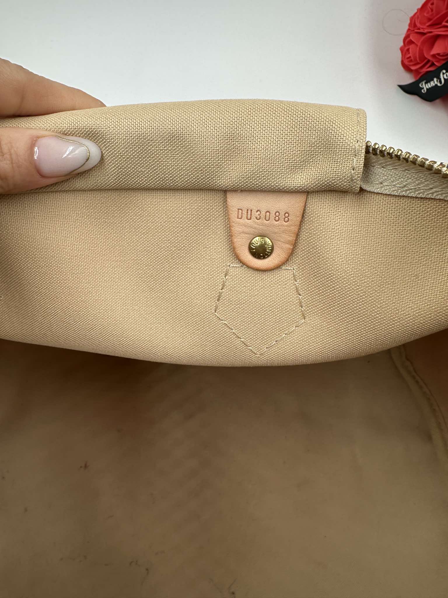 Louis Vuitton Speedy 35 Damier Azur – Made in France - Etoilux
