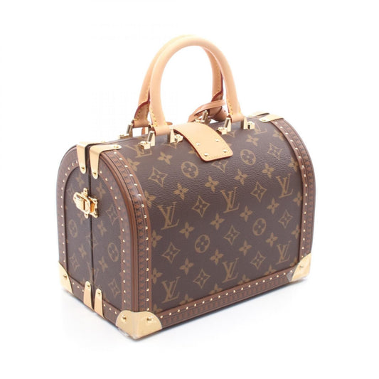 Louis Vuitton Speedy Trunk – Monogram Canvas con Hardware Baule Dorato e Pochette – 25,5 cm - Etoilux