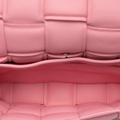 Bottega Veneta Padded Cassette Small Pelle Nappa Rosa – 18 cm - Etoilux