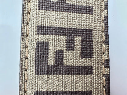 Cintura Fendi "Forever" in Tessuto FF - Fibbia Quadrata Gold - Etoilux