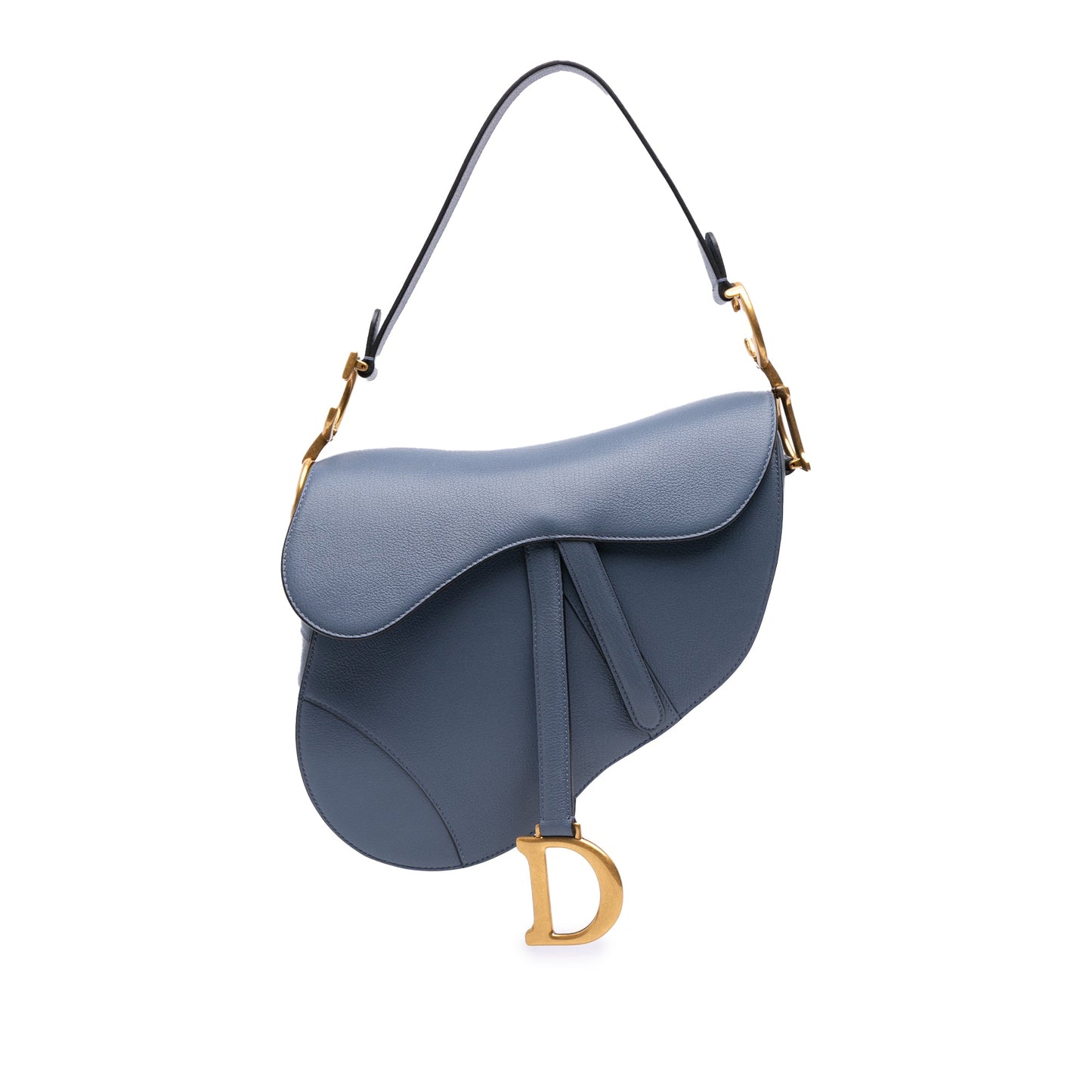 Dior Saddle blu pelle capra 2021