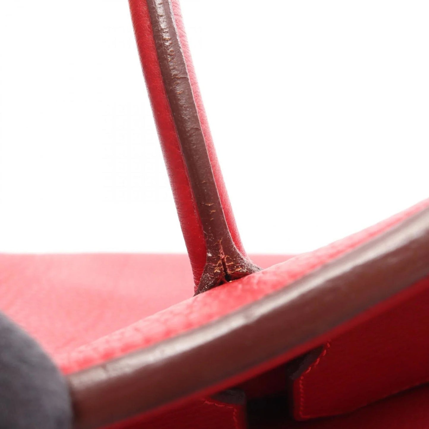 HERMES - Borsa Hermes Birkin 35, pelle, Fjord, da donna, rossa - Etoilux