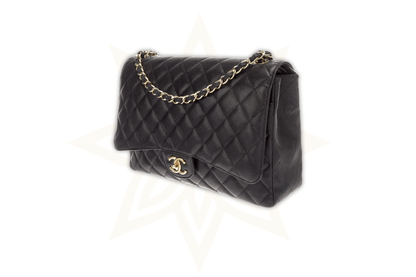Chanel Borsa classica Maxi a doppia patta - Etoilux