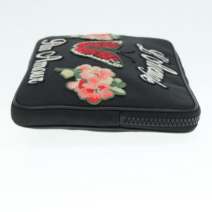Gucci L'Aveugle Par Amour Custodia Tablet Nylon Nera – 26 cm - Etoilux