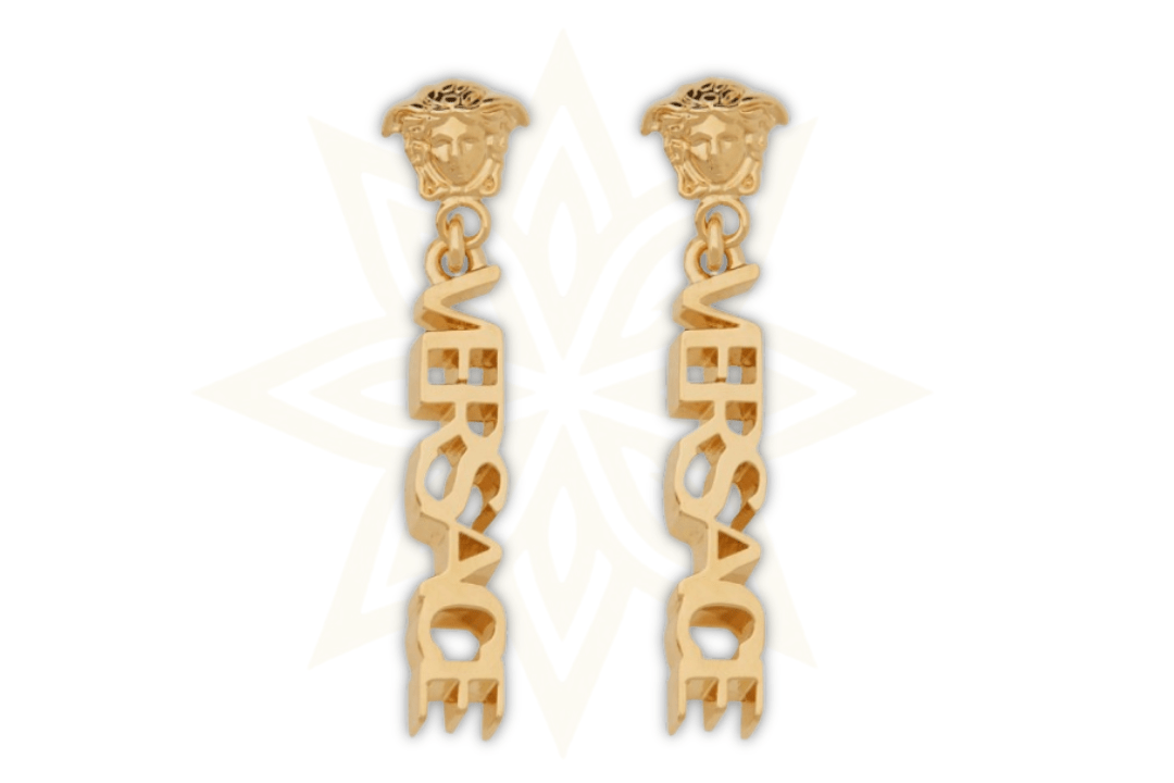 Versace Orecchini con logo e Medusa - Etoilux
