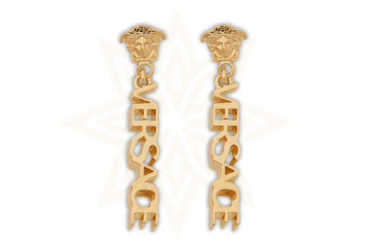 Versace Orecchini con logo e Medusa - Etoilux