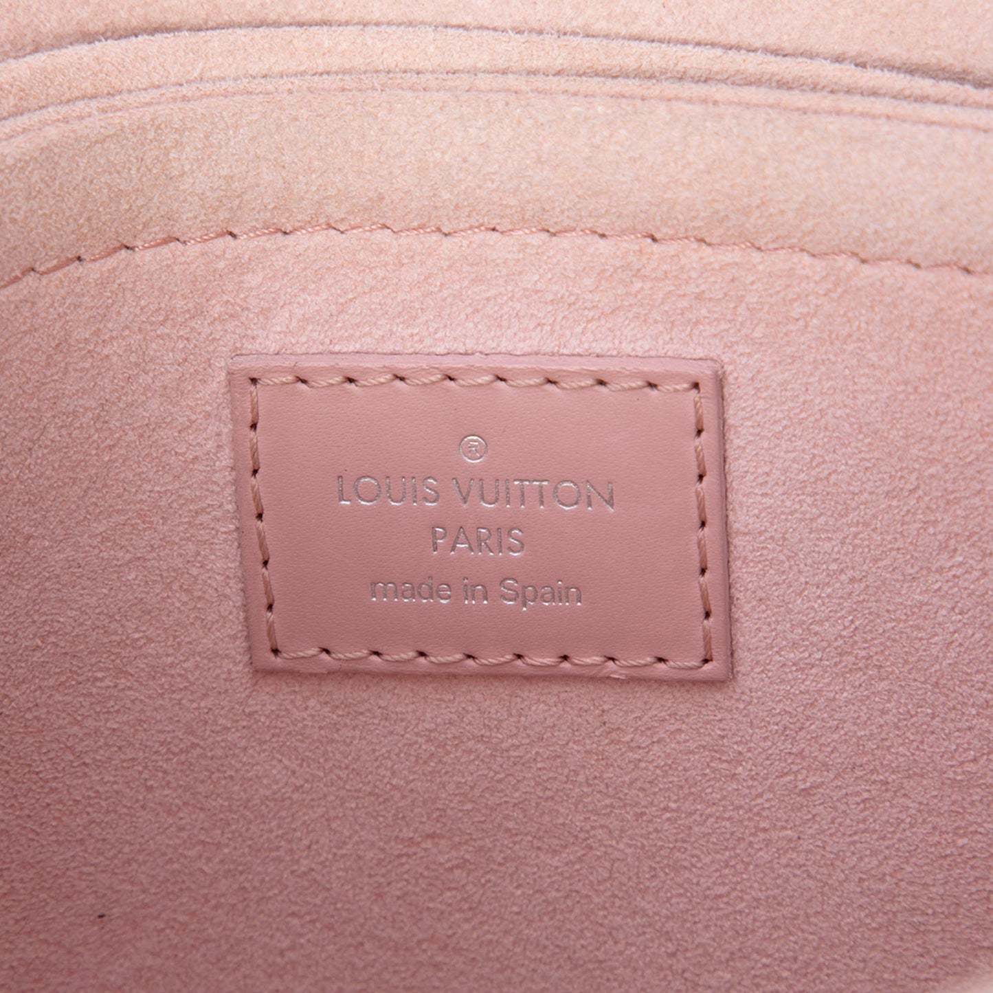 Louis Vuitton Saint Michel Monogram Epi Rosa Cipria Hardware Argentato – 2018 - Etoilux