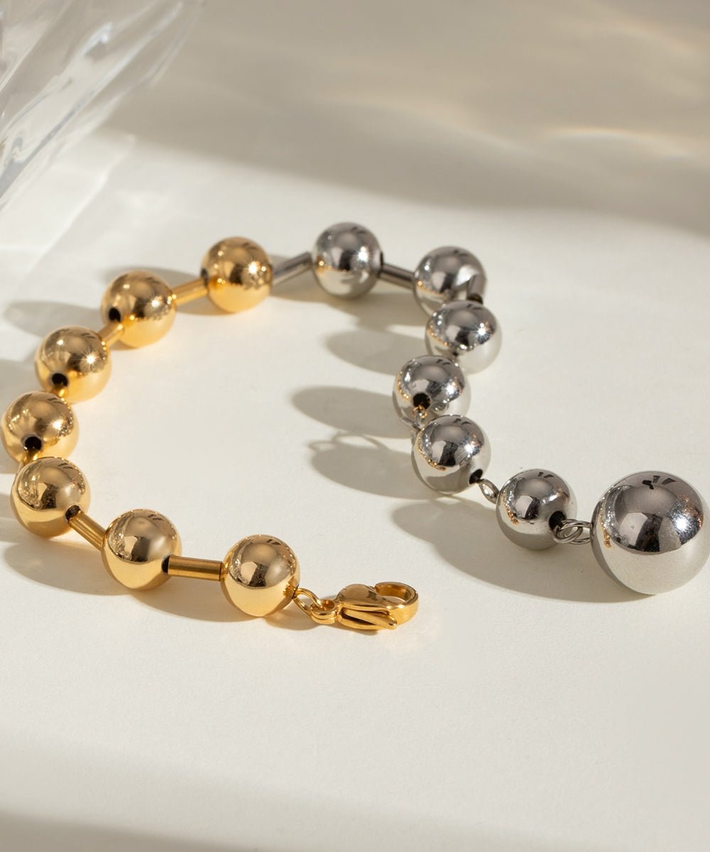 Bracciale Bicolor Sfere - Etoilux