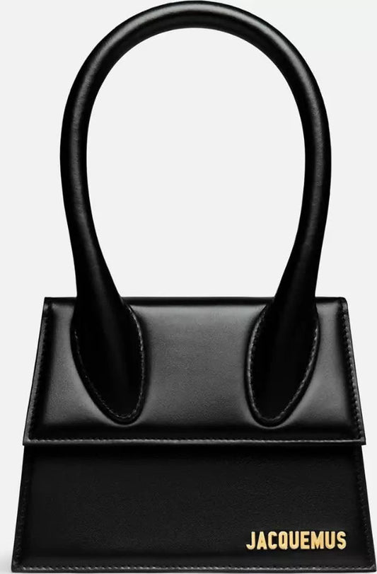 Jacquemus – Le Chiquito Moyen in pelle nera - Etoilux