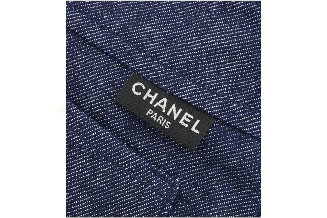 CHANEL – Gonna in denim indaco 99P – Taglia 36 - Etoilux