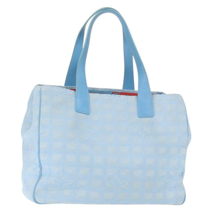 Chanel Travel Line Tote Media in Nylon – Blu Cielo - Etoilux