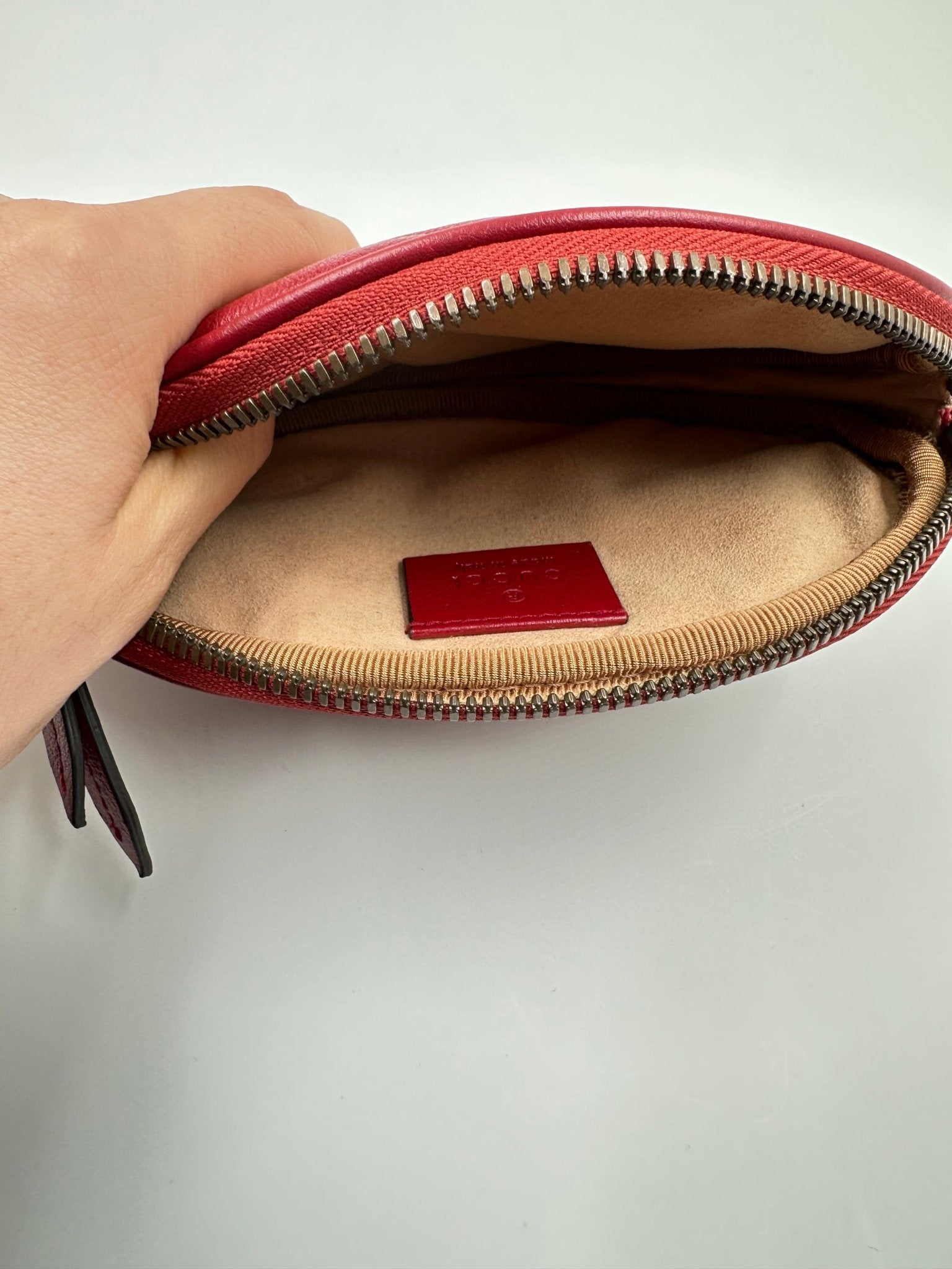 Gucci GG Marmont Multi Pochette Belt Bag Pelle Matelassé Rossa – Set 3 Pezzi - Etoilux