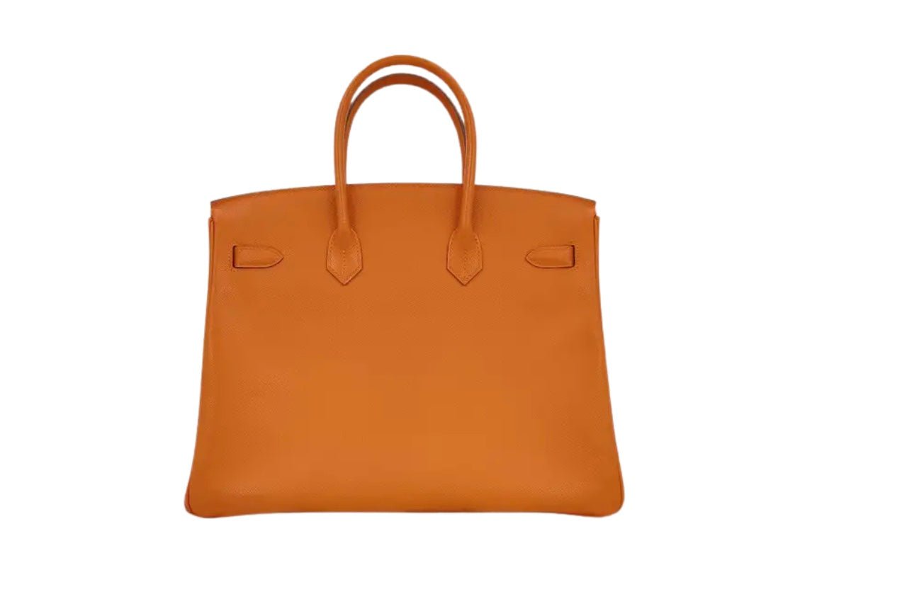 Hermès Birkin 35 Pelle Epsom Orange H Hardware Palladio – 2013 - Etoilux