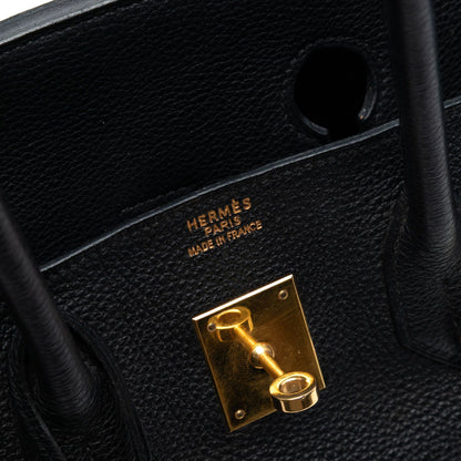 Hermès Birkin Retourne 35 Togo Noir – 2002 - Etoilux