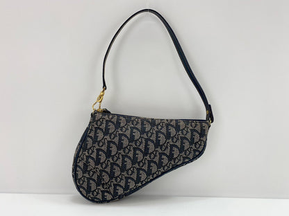 Dior Borsa in Tela Blu Navy - Etoilux