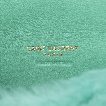 Saint Laurent – Pochette LouLou Imbottita in Montone Verde – 2021 - Etoilux