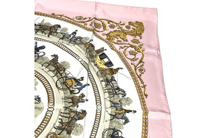 Hermès “La Promenade de Longchamps” Silk Scarf - Etoilux
