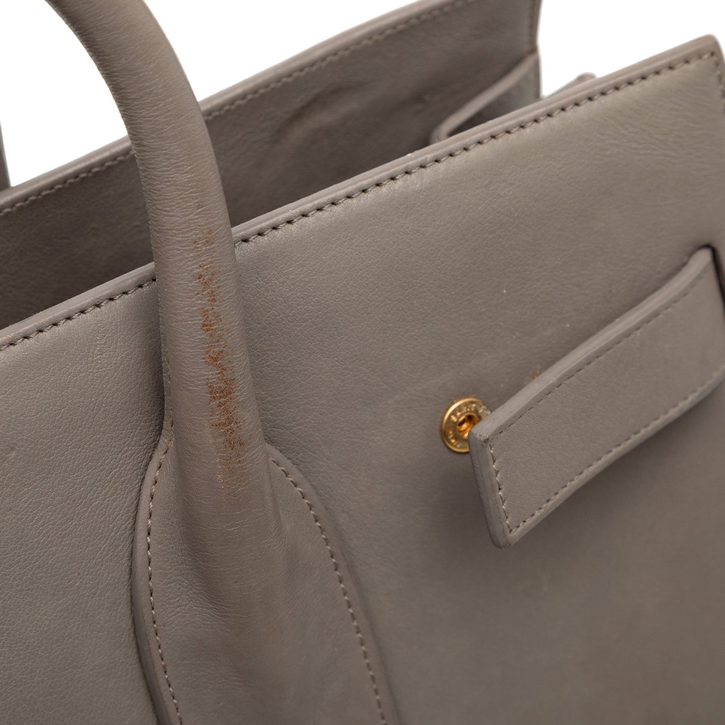 Saint Laurent – Sac De Jour Piccola in pelle di vitello marrone - Etoilux