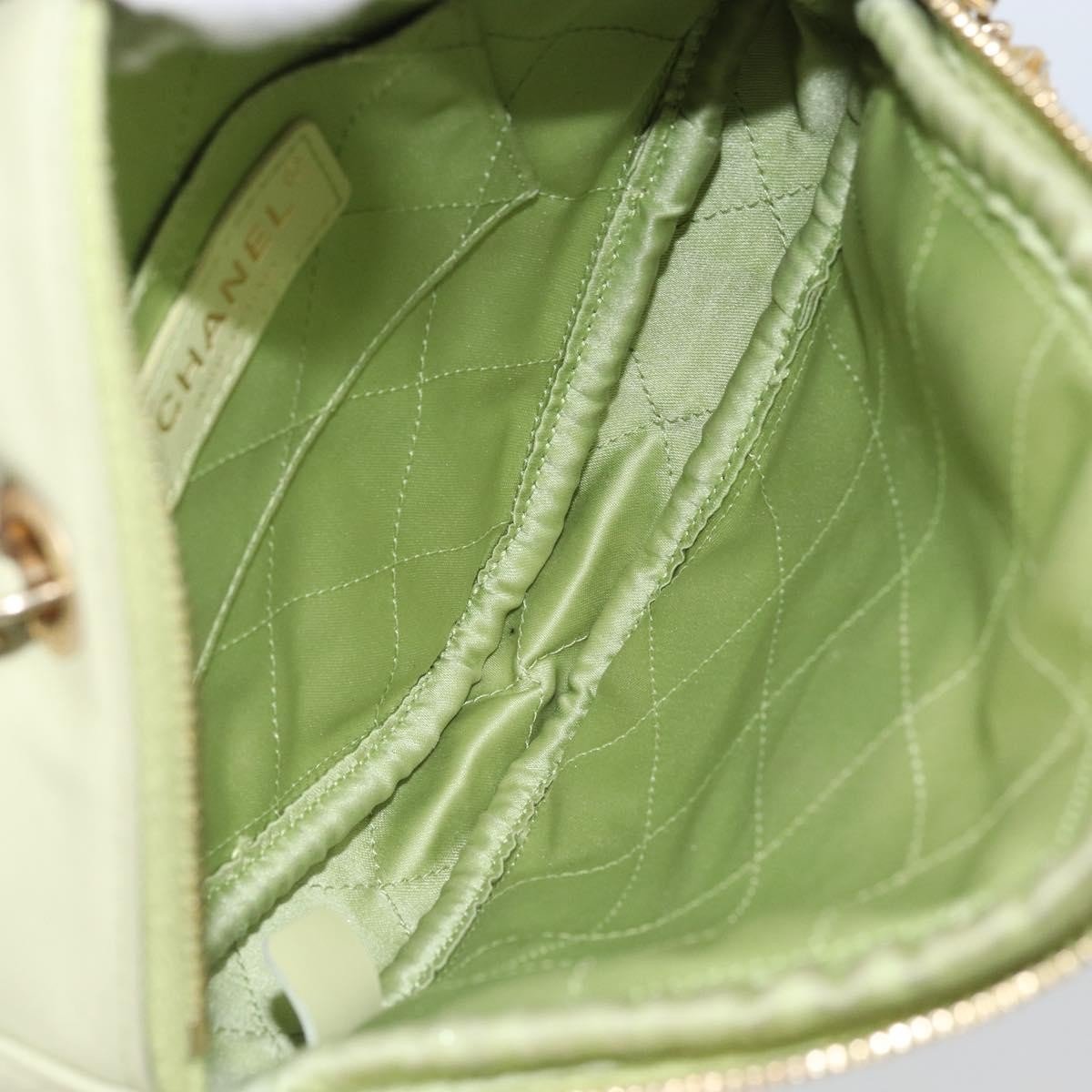 Chanel Diamond Mini Bag Pelle di Agnello Verde Menta – 18 cm - Etoilux