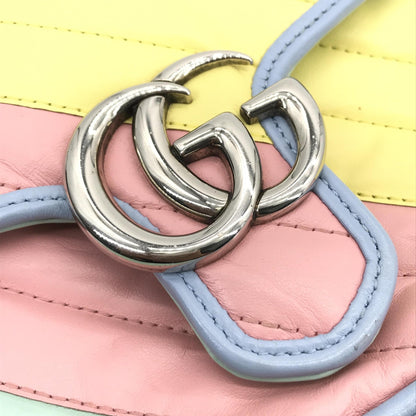 Gucci GG Marmont Mini – Pelle trapuntata pastello - Etoilux