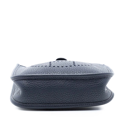 Hermès Evelyne TPM – Pelle Clemence Bleu Nuit (2018) - Etoilux