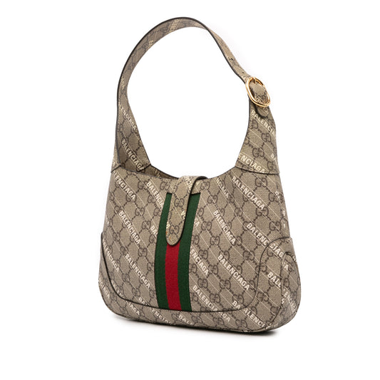 Gucci x Balenciaga Hacker Project Jackie 1961 Web – Marrone (2016–2025) - Etoilux