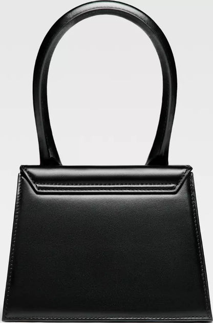 Jacquemus – Le Chiquito Moyen in pelle nera - Etoilux