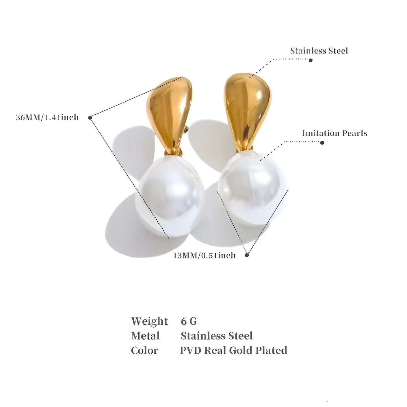 BEHI RITA EARRINGS - Etoilux