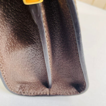 Gucci – Ophidia Canvas Retro con Tracolla in Catena – 26 × 7 × 17.5 cm - Etoilux