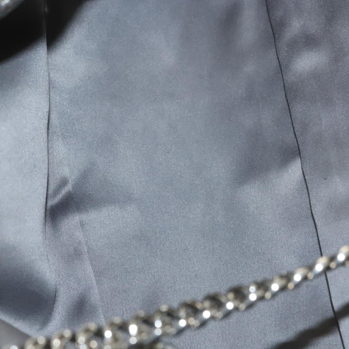 Chanel Drill Flap Bag in Pelle Traforata Metallizzata – Argento - Etoilux