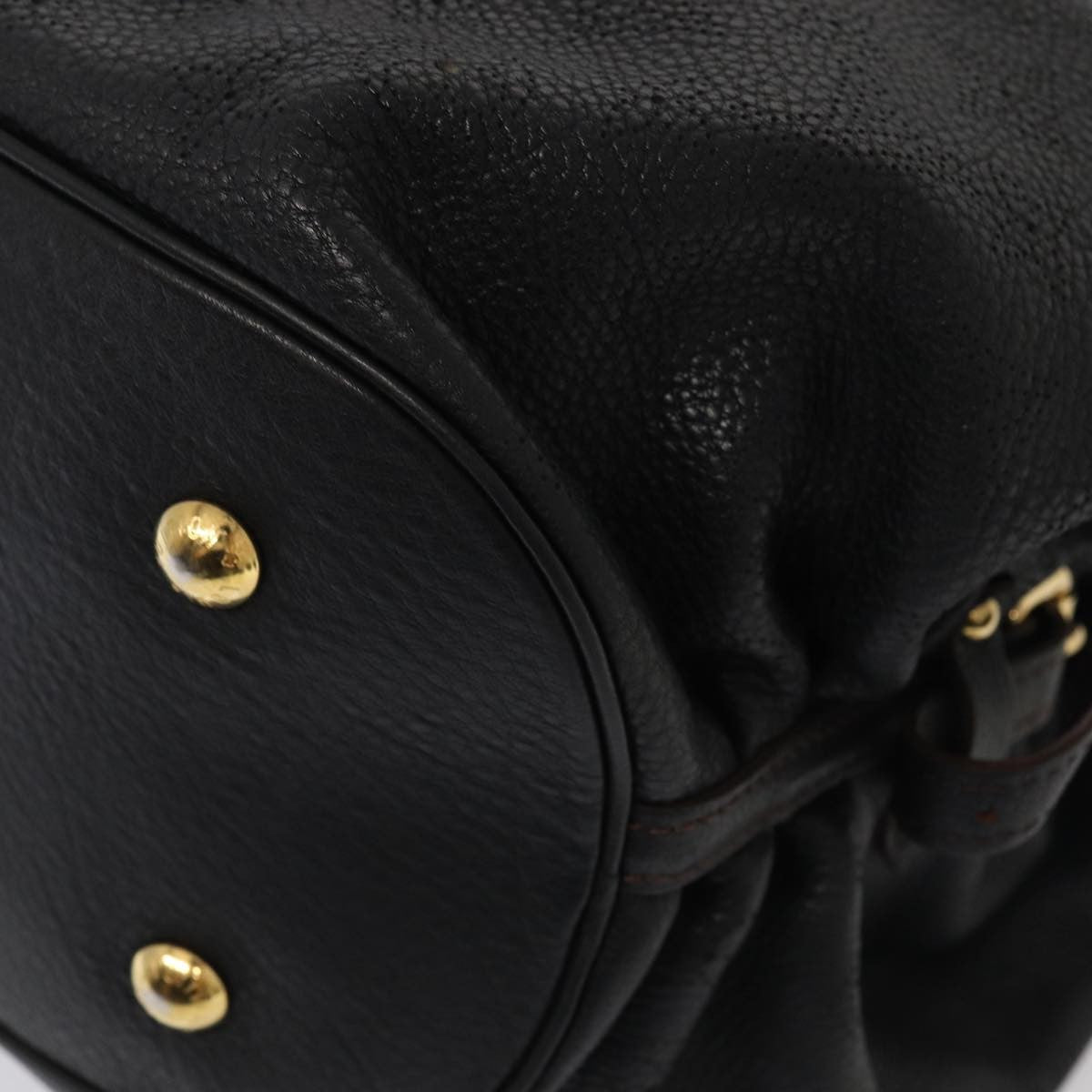 Louis Vuitton Mahina XL Hobo Pelle Perforata Nera — 2008 - Etoilux