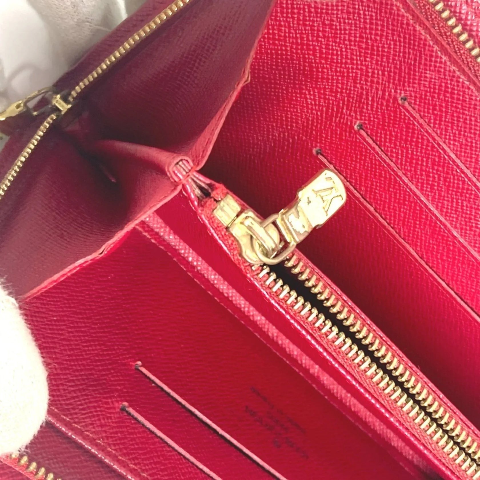 LOUIS VUITTON M95006 Monogram Cherry Takashi Murakami Porte Monnaie Zip Portafoglio lungo con cerniera rotonda in tela da donna Marrone - Etoilux