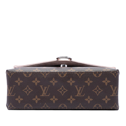 Louis Vuitton Saint Michel Monogram Epi Rosa Cipria Hardware Argentato – 2018 - Etoilux