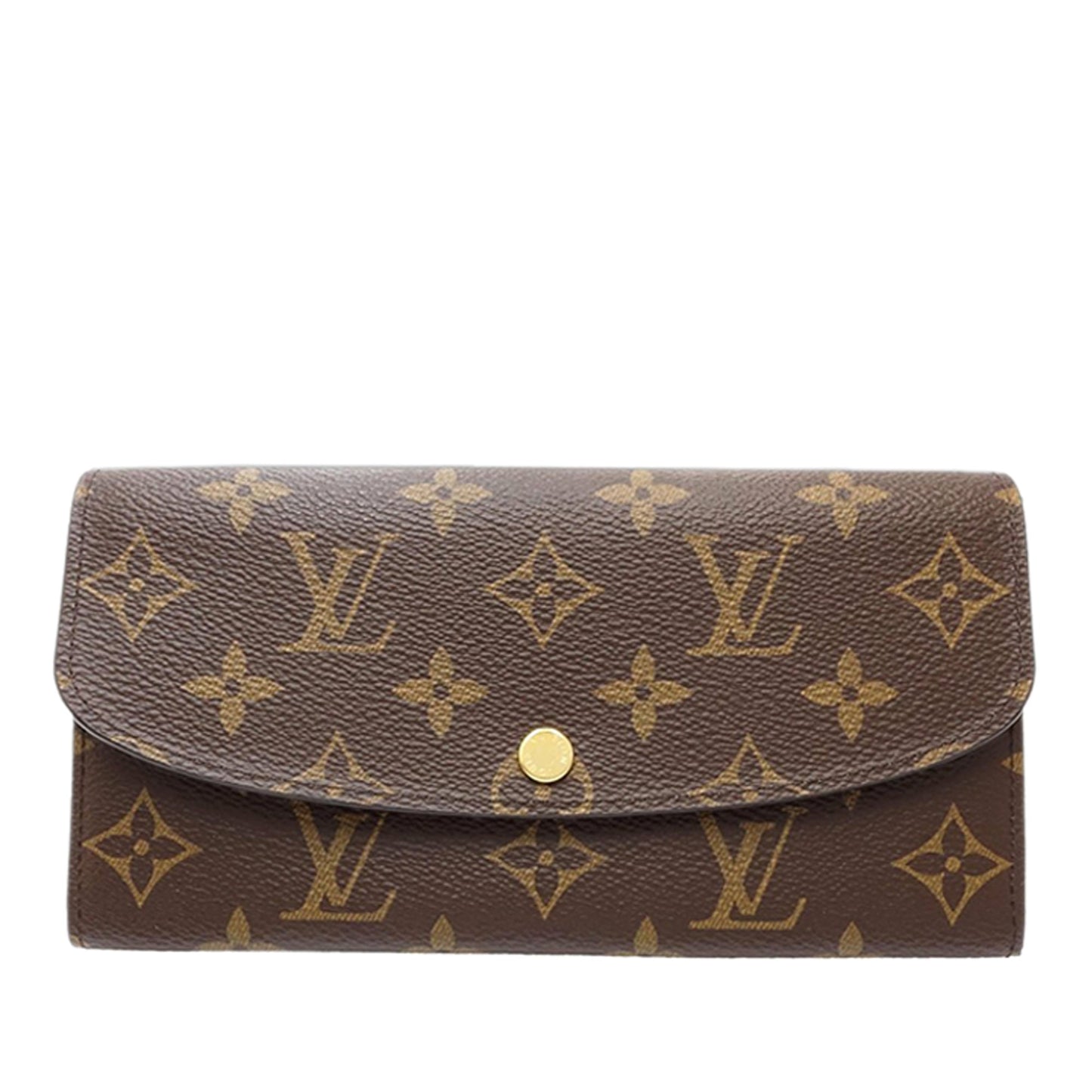 Louis Vuitton Portafoglio Emilie Monogram Canvas Rosa Fuchsia — Autentico | Etoilux