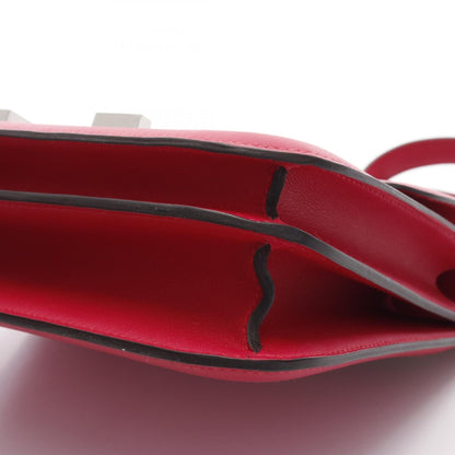 Hermès Constance 3 24 Toile H Berline & Swift Rose Shocking – 23,5 cm - Etoilux