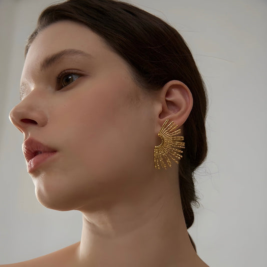 BEHI INDIGO EARRINGS - Etoilux