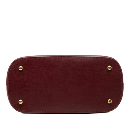 Cartier Must de Cartier Borsa a Mano a Cupola Pelle Bordeaux – Vintage anni ‘90 - Etoilux