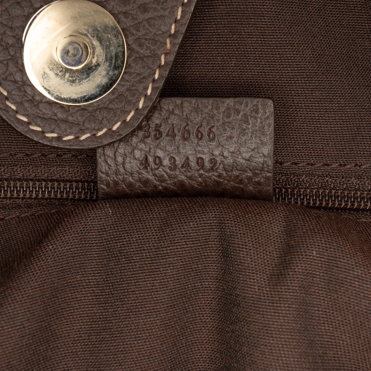 Gucci Peggy Tote GG Crystal Canvas Marrone – Bamboo Tassel – Serie 354666 493492 - Etoilux