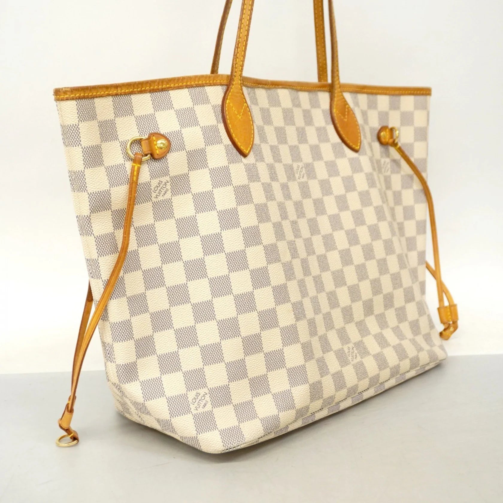 Louis Vuitton Neverfull MM Damier Azur Canvas – Made in France - Etoilux