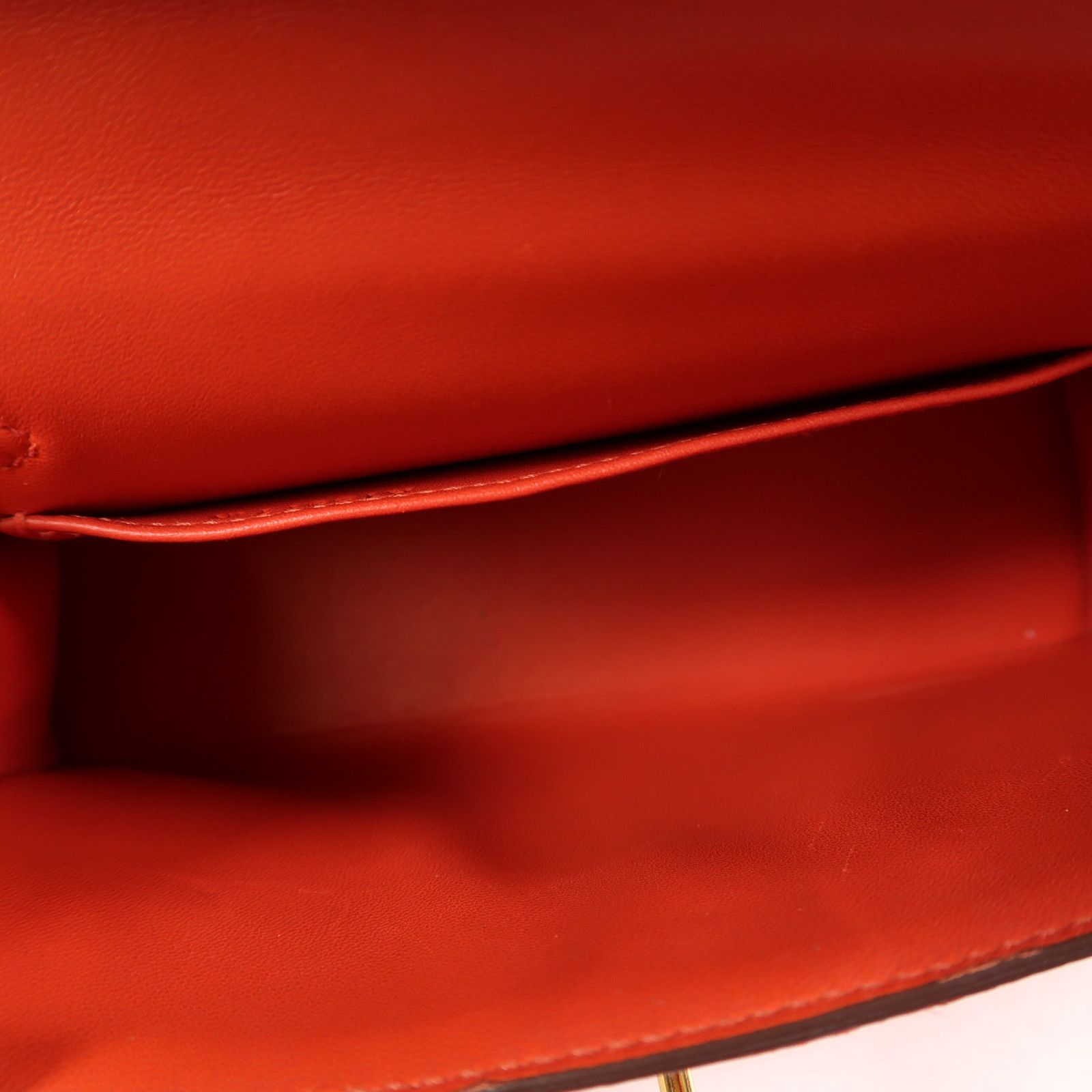 Hermès Kelly Mini II – Rouge de Coeur in pelle Epsom con finiture dorate - Etoilux