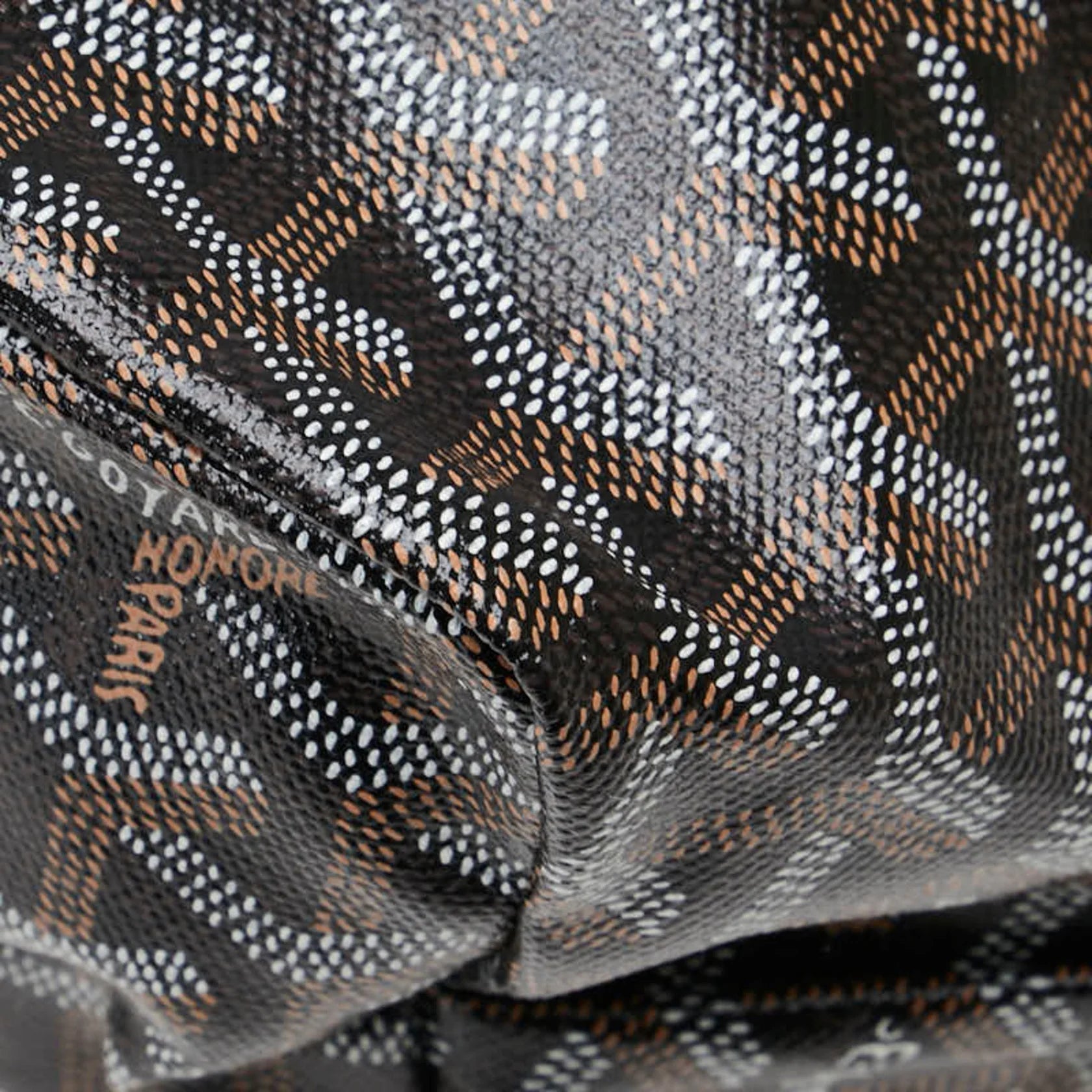 Goyard Borsa a tracolla Goyard Saint Louis PM in pelle PVC nera da donna GOYARD - Etoilux