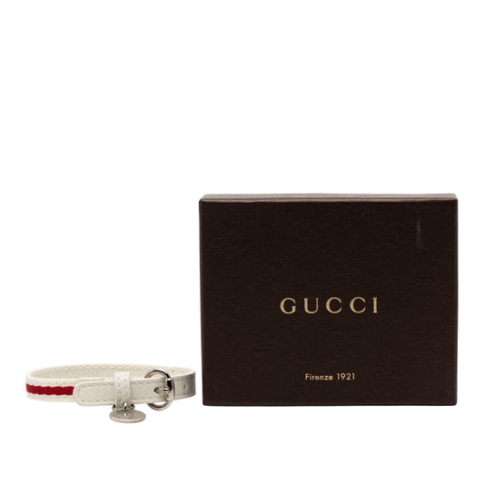 Gucci “Gucci Loves You” Bracciale in Pelle e Tela Web – Made in Italy - Etoilux