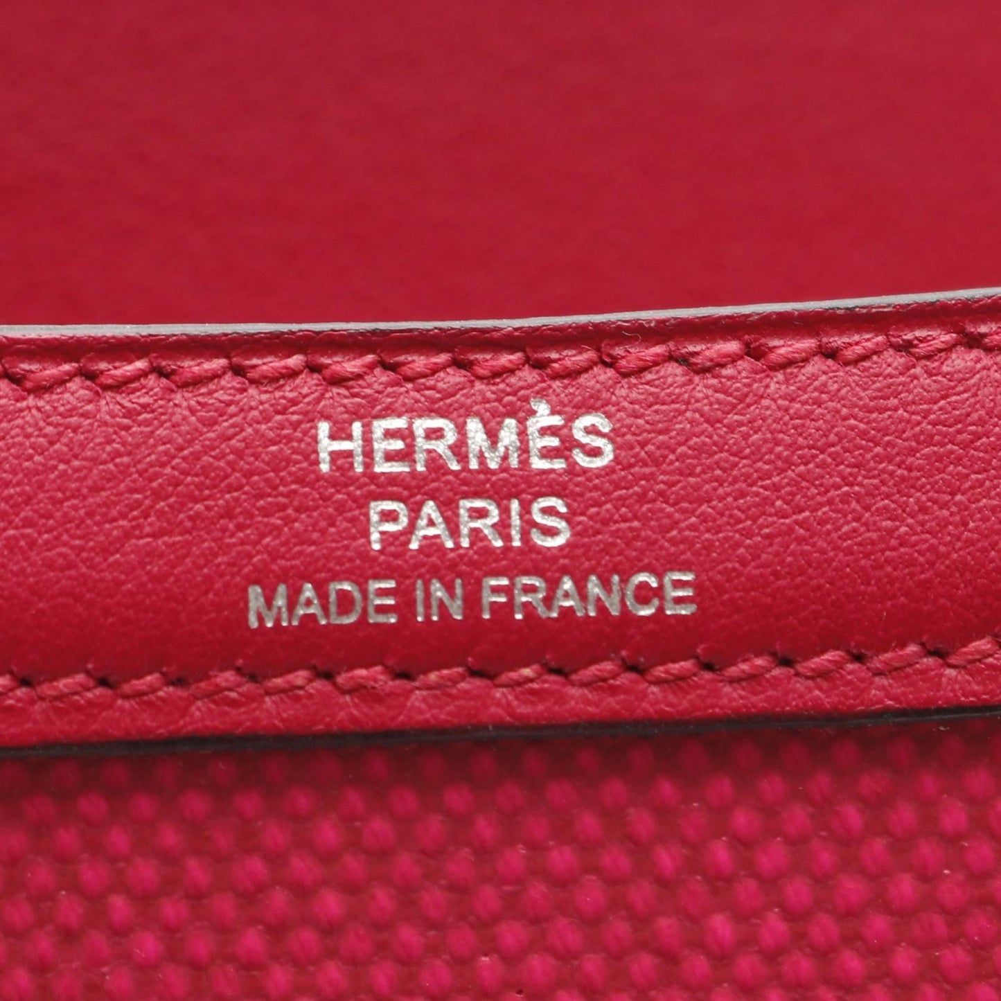 Hermès Constance 3 24 Toile H Berline & Swift Rose Shocking – 23,5 cm - Etoilux