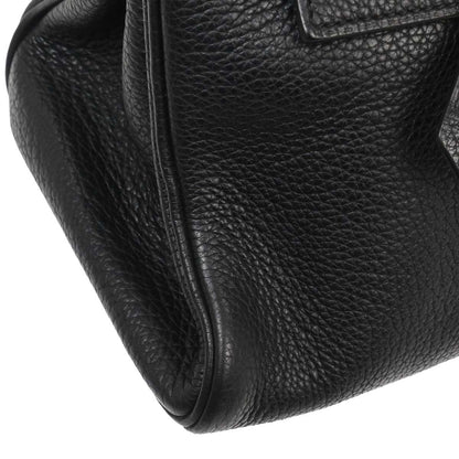 Hermès Kelly 42 Élan Shoulder Togo Noir Hardware Dorato — Formato Orizzontale Raro - Etoilux