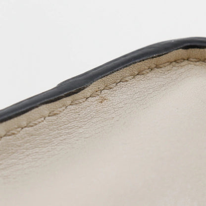 Céline Nano Luggage in Pelle Tricolore – Nero, Marrone e Bianco Sporco - Etoilux