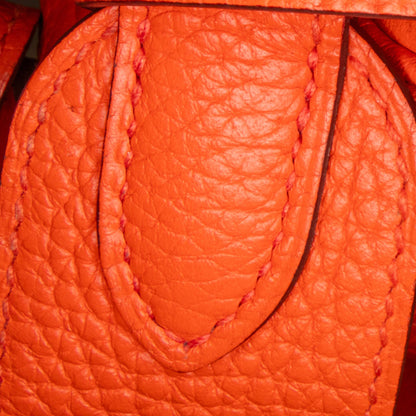Hermès Lindy 34 Clemence Capucine – Hardware Palladio - Etoilux