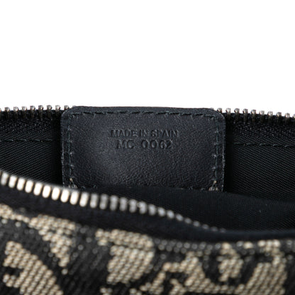 Dior Mini Saddle Pochette in tela Diorissimo – Nero (2002) - Etoilux
